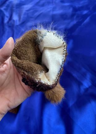 Рукавицы из меха лисы р s