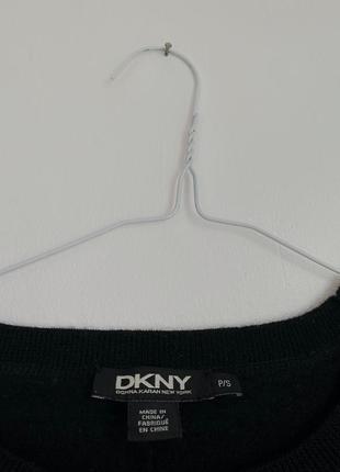 Черный свитер из шерсти dkny3 фото