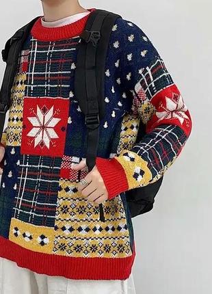 Креативний, такого більше ні у кого не буде! светр чоловiчий. якість на висоті , будете задоволенні! гарний подарунок для чоловіків.3 фото