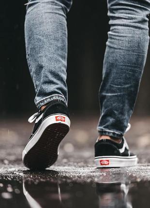 Vans old skool black white❤️36рр-46рр❤️кеди ванс чорно білі, кеды ванс олд скул
