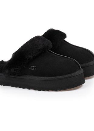 Теплі тапочки з хутром ugg | disquette2 фото