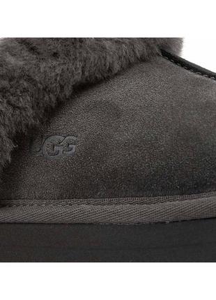 Теплі тапочки з хутром ugg | disquette9 фото