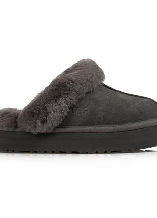 Теплі тапочки з хутром ugg | disquette10 фото