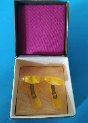 Запонки винтаж