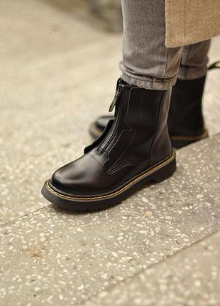 Жіночі черевики dr. martens, женские ботинки доктор мартинс