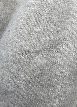 Винтажный бежевый шерстяной оверсайз свитер chemise lacoste шерсть ангора винтаж 90х made in france xl l8 фото