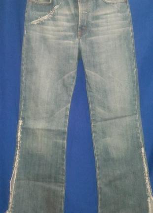 Супер  модные  классные  фирменные джинсы (moshino original)2 фото