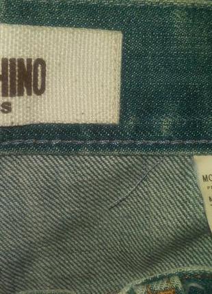 Супер  модные  классные  фирменные джинсы (moshino original)5 фото