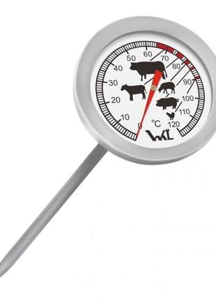 Термометр для харчових продуктів біметалічний1 фото