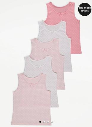 Майка білизна майки маєчки спідні натільні george  бавовна