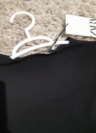 Базовый черный свитр/реглан,zara,  p. s-m5 фото