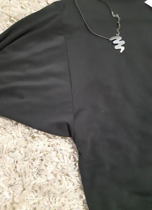 Базовый черный свитр/реглан,zara,  p. s-m4 фото