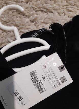 Базовый черный свитр/реглан,zara,  p. s-m8 фото