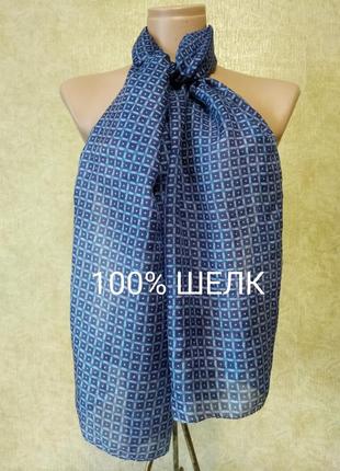 100% натуральный шелк, шелковый шарф шаль платок палантин1 фото