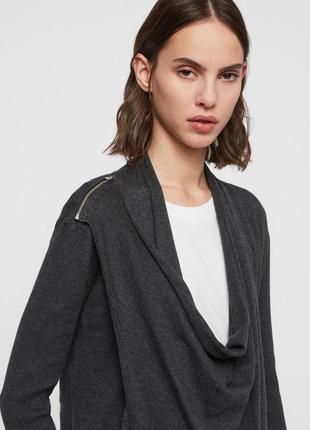 Allsaints щерстяная кофта кардиган