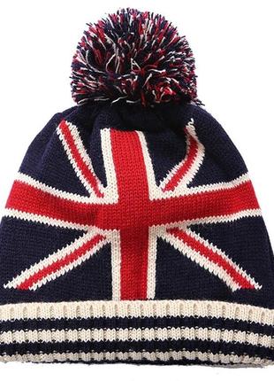 Зимова шапка з прапором великобританія англія
