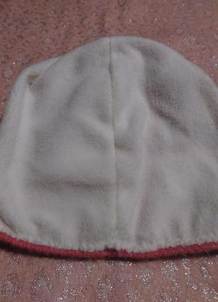 Новая коралловая розовая женская шапка колпак на флисе5 фото