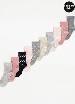 Носки носочки шкарпетки george бавовна