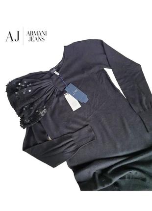 Armani jeans.  роскошное платье полушерсть