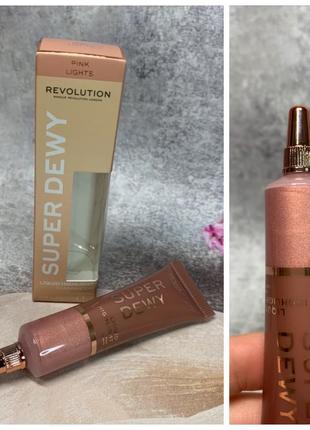 Хайлайтер makeup revolution superdewy liquid highlighter1 фото