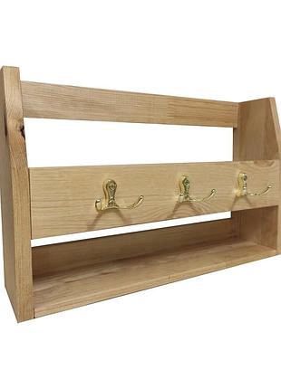 Ключниця для ключів з дерева настінна в передпокій для будинку