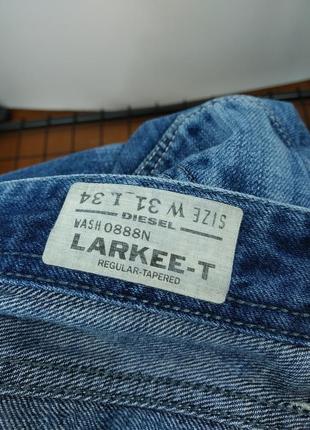 Оригинальные джинсы diesel larkee-t regular tapered8 фото