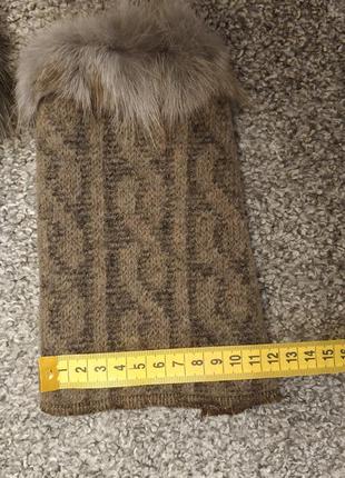 Митенки шерсть 7