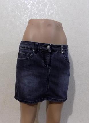 Юбка джинсовая фирменная, размер 42-44