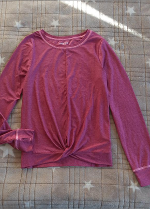 Спортивна футболка з довгим рукавом