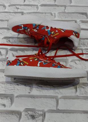 Кеды, слипоны adidas originals 3mc x disney sport goofy красного цвета 36 размера3 фото