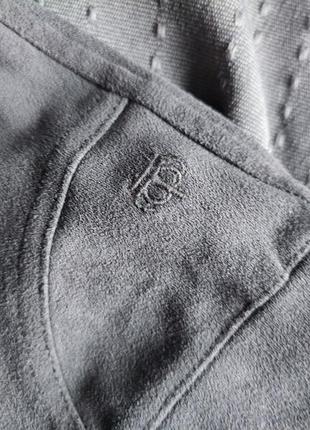 Лосіни легінси штани теплі asos якісні замшеві zara велюрові сірі conte7 фото