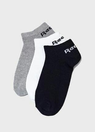 Шкарпетки reebok active core low-cut socks 3 pairs1 фото