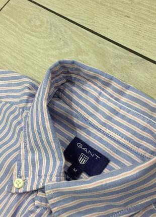 Gant оригинальная мужская рубашка в полоску (л-хл)2 фото