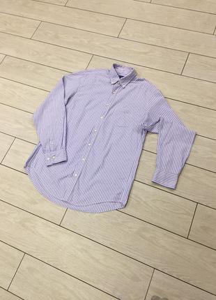 Gant оригинальная мужская рубашка в полоску (л-хл)