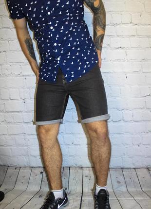 Стильные джинсовые шорты cekar