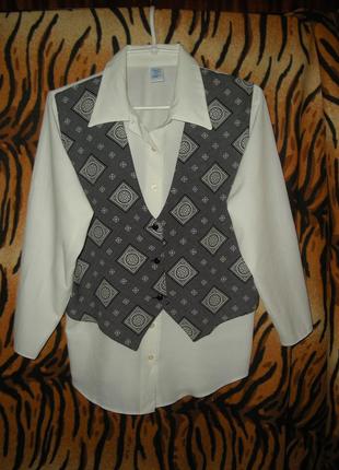 Супер блуза"tammy girl",158см.65%вискоза,35%пол-р-150грн.