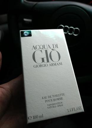 Чоловіча 🧔 туалетна вода giorgio armani acqua di gio pour homme 🔥 100 ml мужская туалетная вода армани