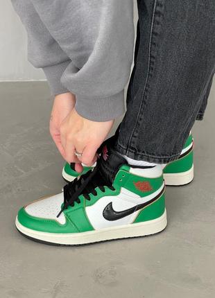 Кросівки жіночі шкіряні найк джордани