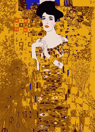 Картина за номерами золота адель (золота фарба) artissimo 40*50 pn7591