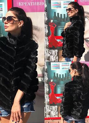 Норковая шуба автодеди