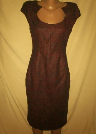 Теплое шерстяное платье bennett р-р101 фото