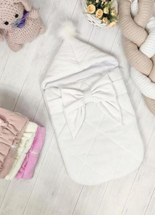 Ніжний велюровий конверт на флісі до - 10 градусів