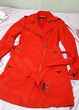 Бомбовий 🔥жіночий тренч в яскравому кольорі! плащ, накидка, жакет, пальто4 фото