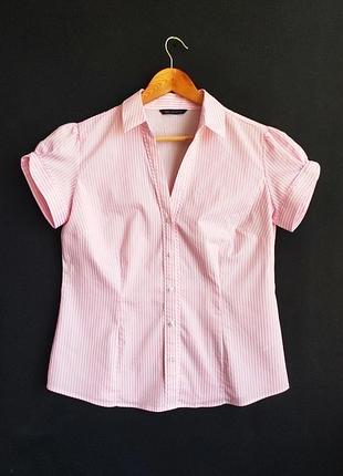 Легка сорочка в смужку marks&spencer л-хл