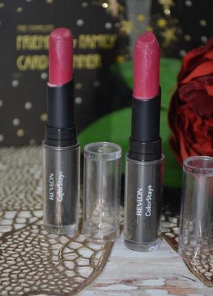 Фірмова стійка губна помада revlon colorstay lipstick оригінал 315 juicy plum2 фото