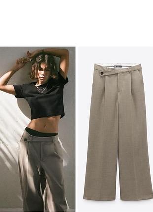 Штани палаццо zara , коллекция 2022
