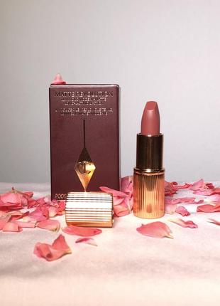 Помада charlotte tilbury matte - pillow talk (відтінок 2 medium) 1.1g (мініверсія)