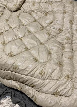 Тепла вовняна ковдра pure wool2 фото