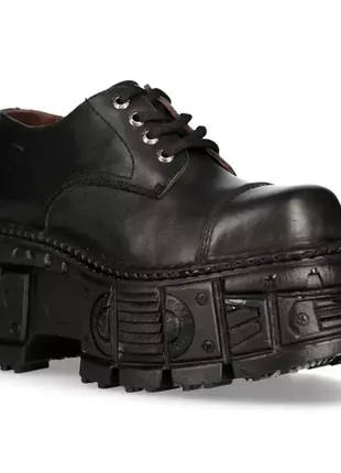 New rock crust negro черевики чоботи жіночі чоловічі4 фото