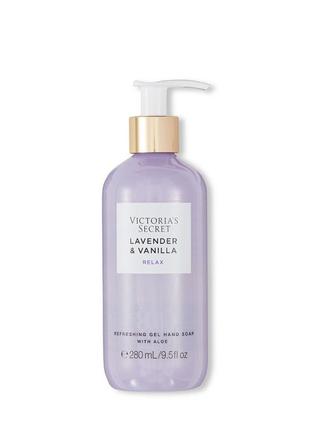 Гель мило для рук victoria’s secret lavender & vanilla оригінал з помпою3 фото